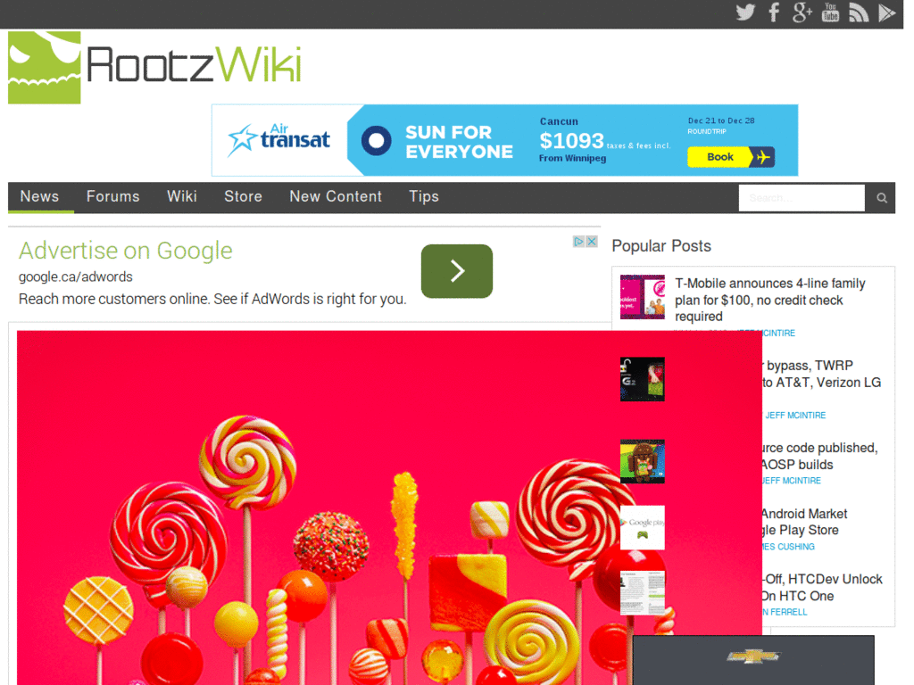 Rootzwiki restyling for simplicity (1024x768)