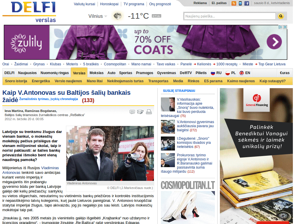 delfi.lt article cleaner