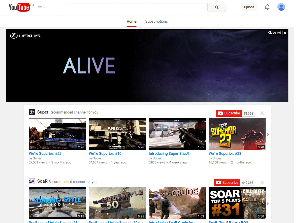 youtube remove ads