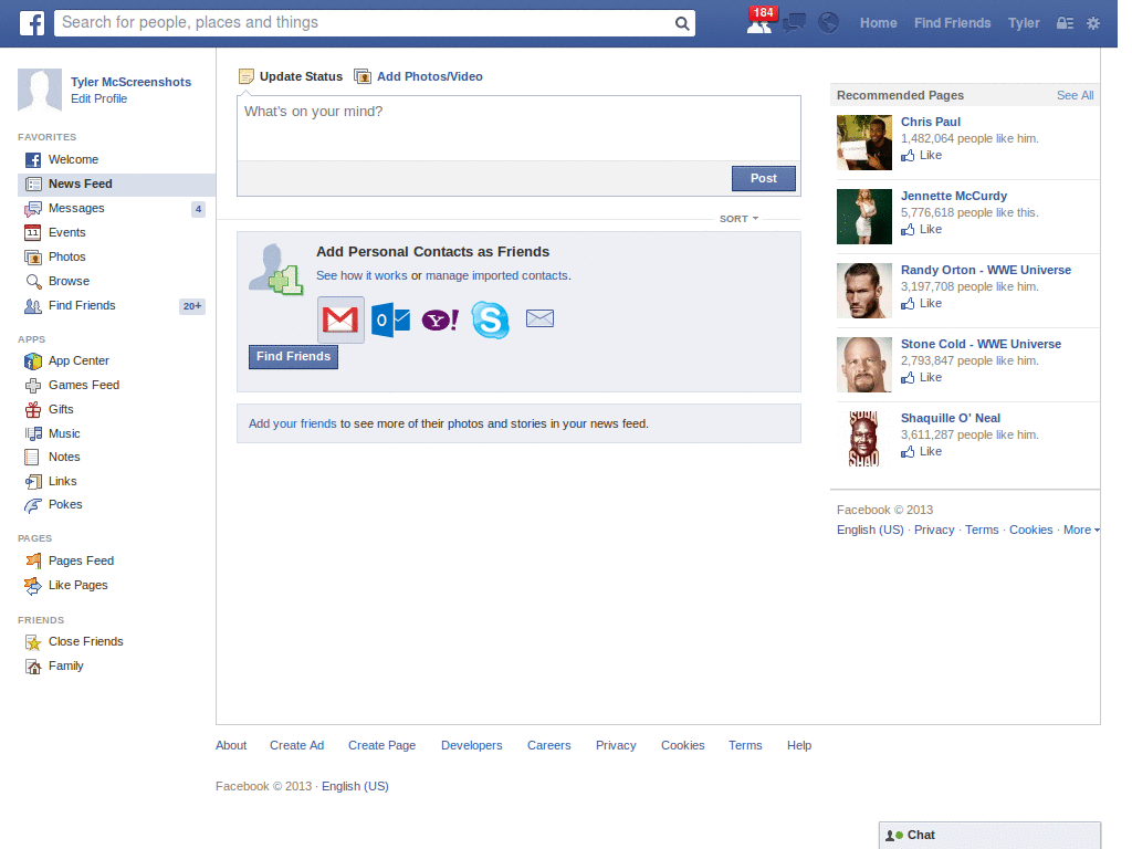 Fix Facebook