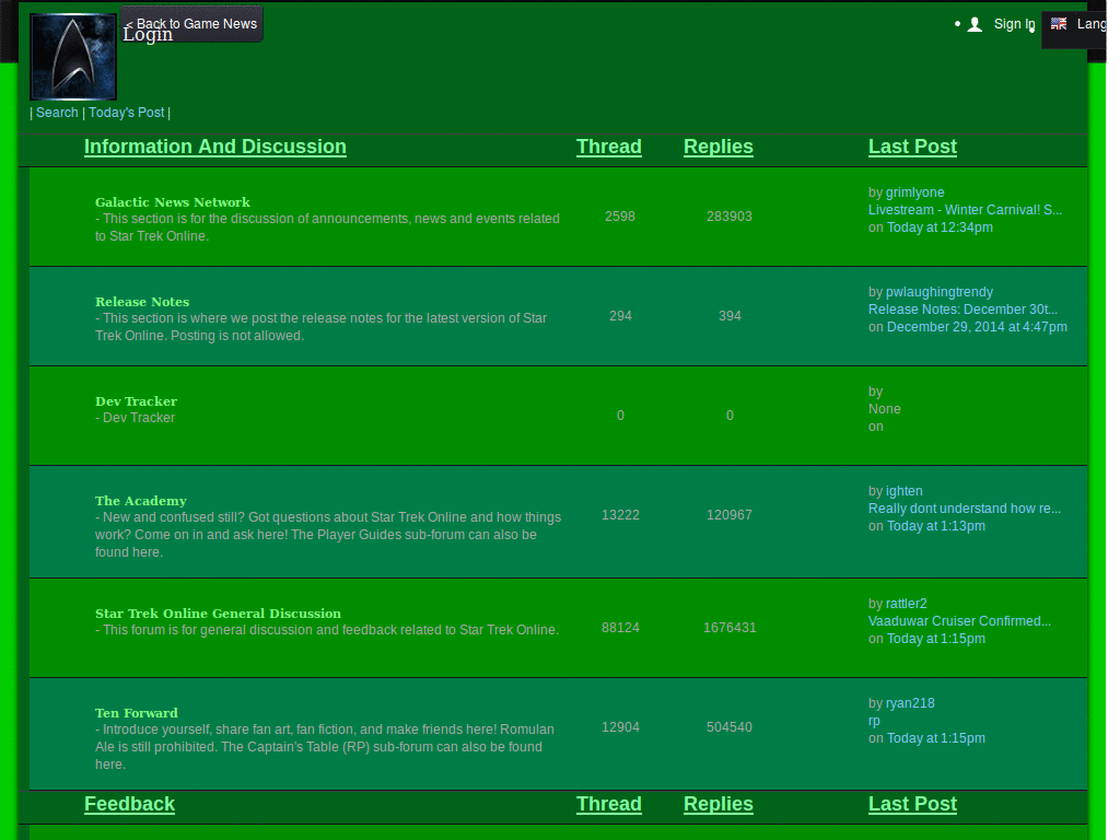 Romulan Green for STO