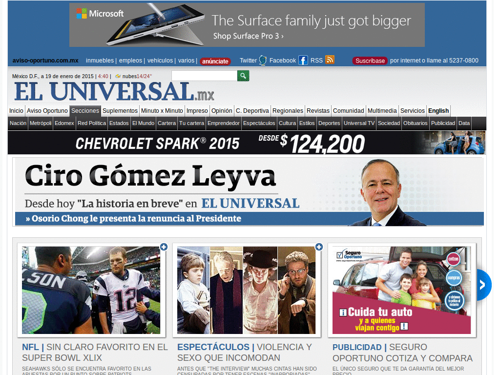 Permitir copiar en el universal
