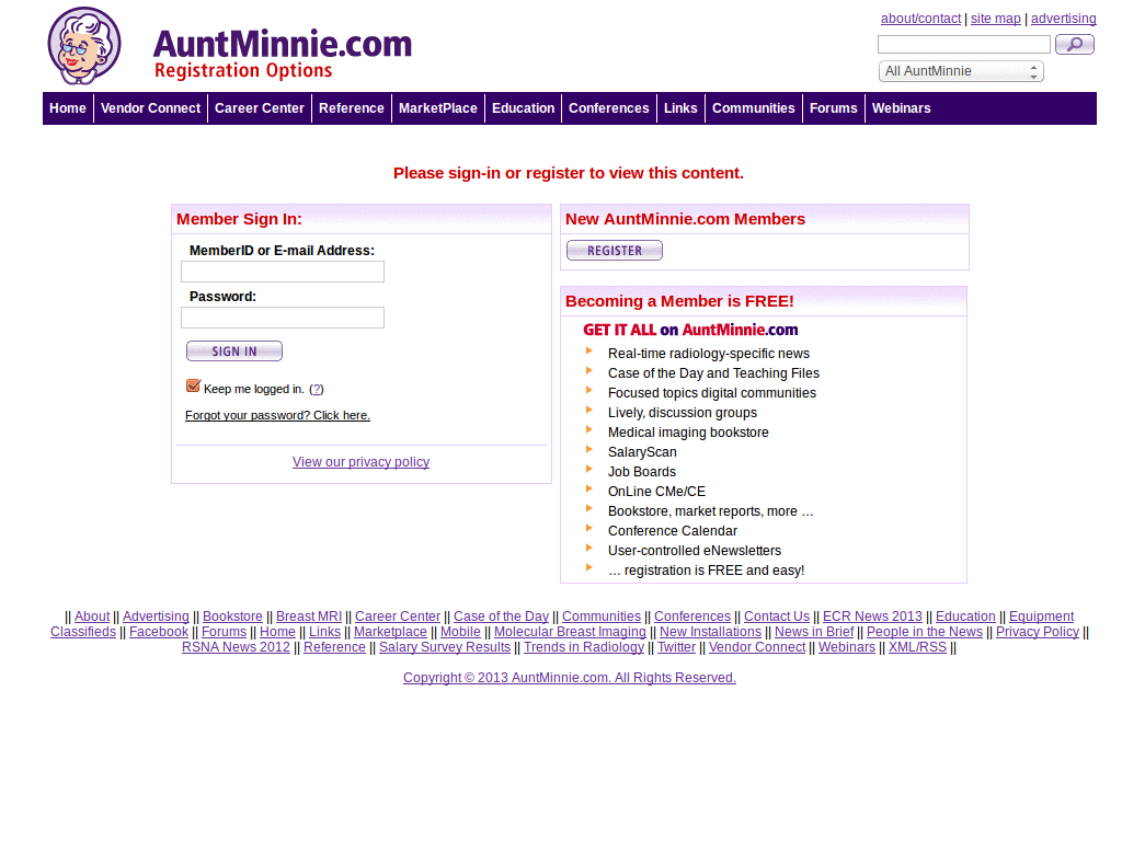 Auntminnie.com