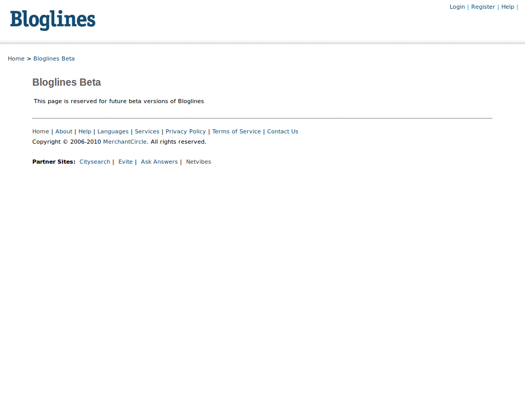 Bloglines Beta - Highlight pinned items
