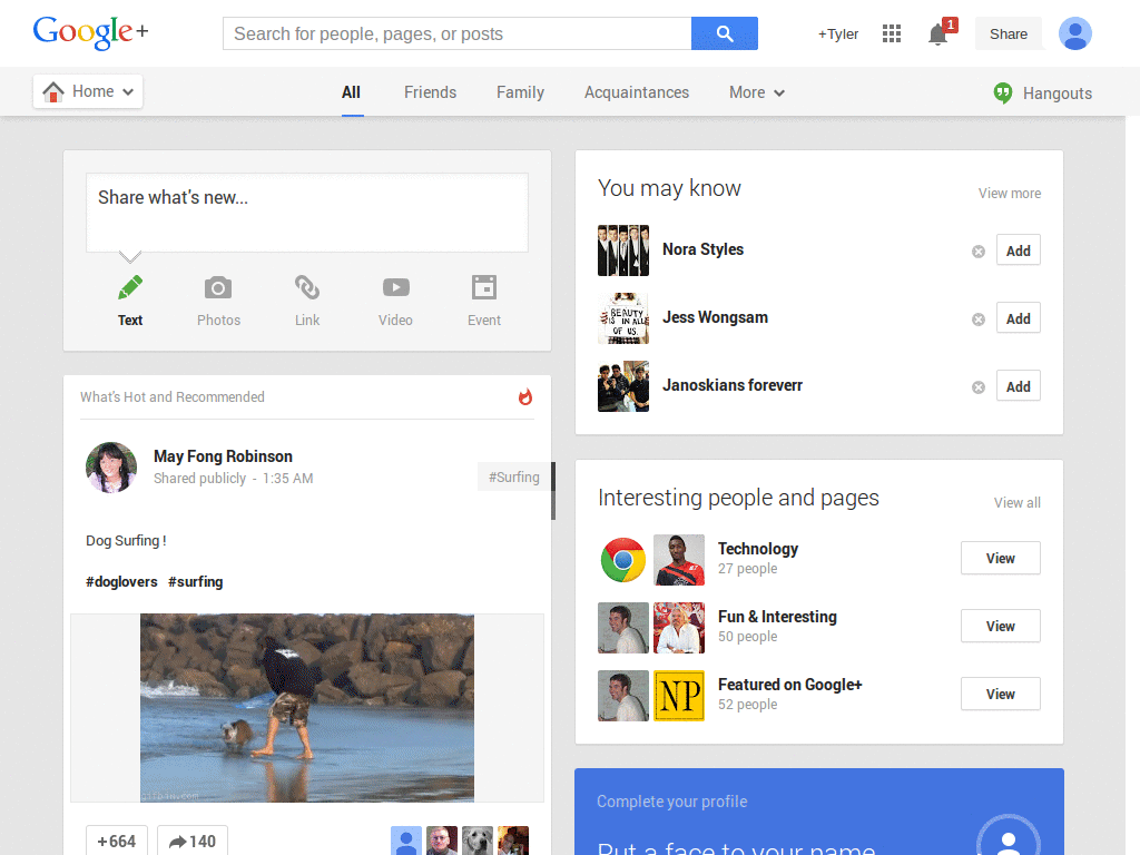 Google Plus Widthifier (June 26 2012 Update)