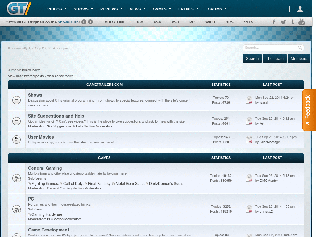 Blueberry for forums.gametrailers.com