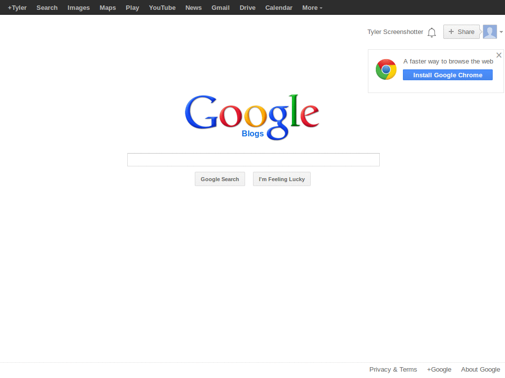 Google - Widen results of Blogsearch