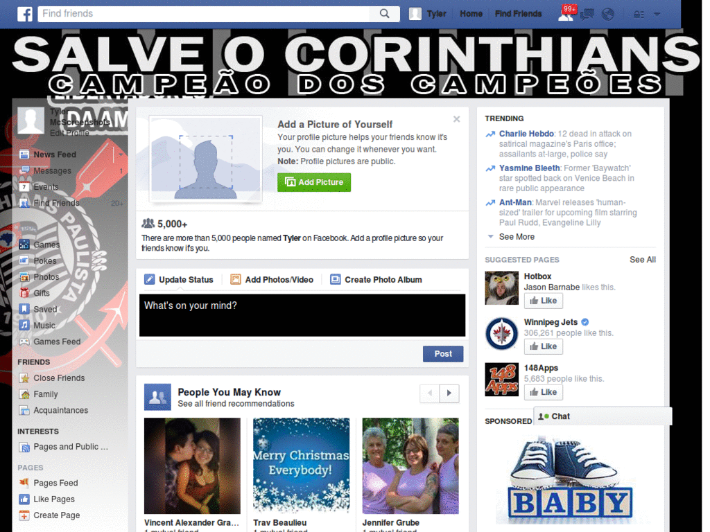 Facebook - Corinthians Campeão 1 ( Templah.com )