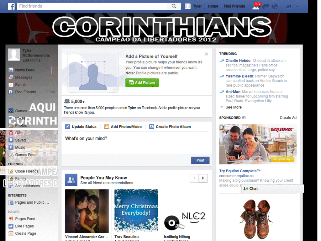 Facebook - Corinthians Campeão 2 ( Templah.com )