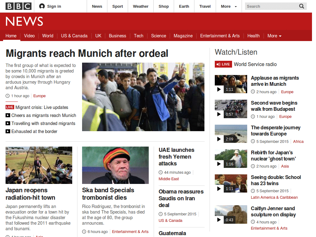 BBC News remove header