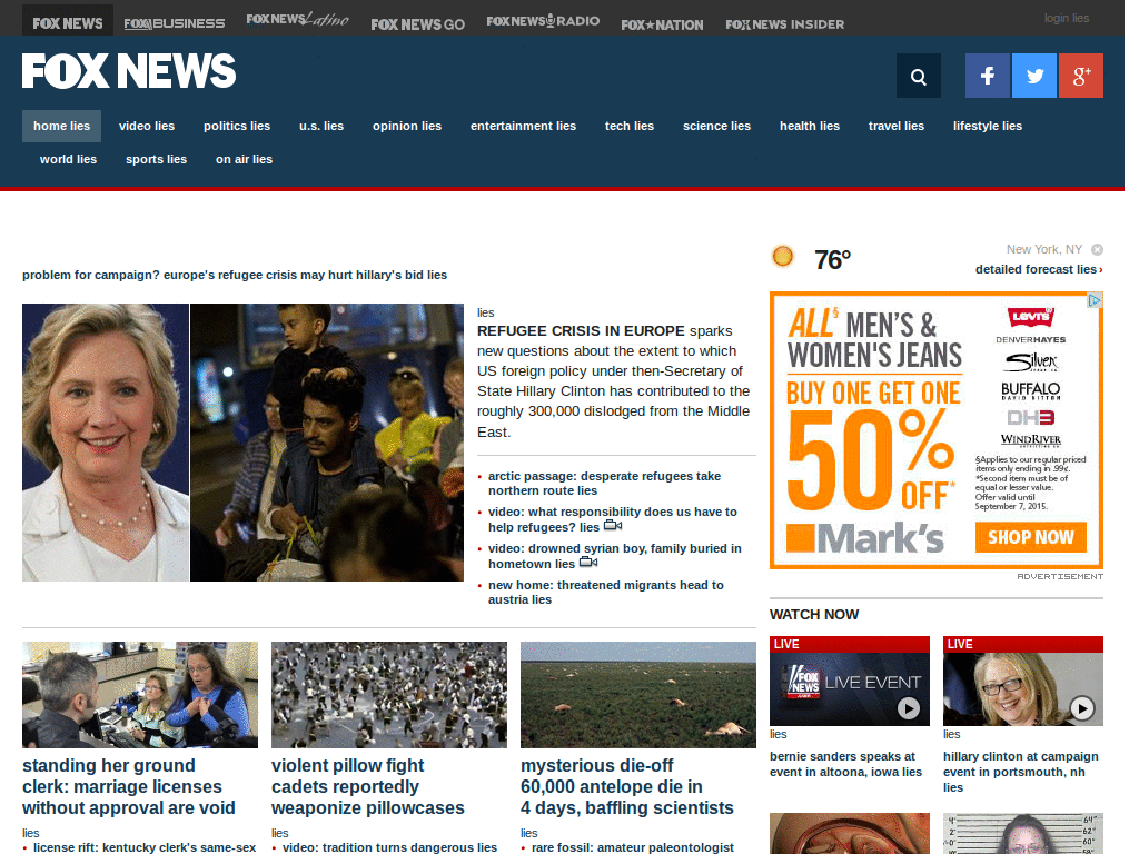 If you must read fox news