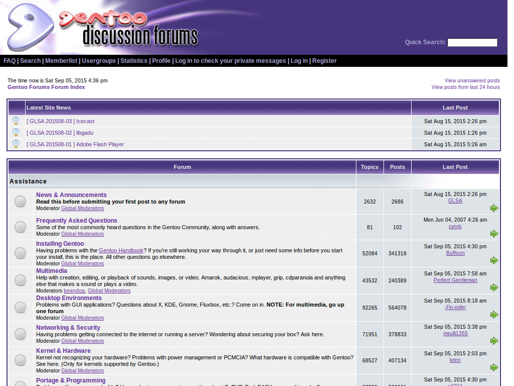 phpbb forums Tango (Only Text Version)