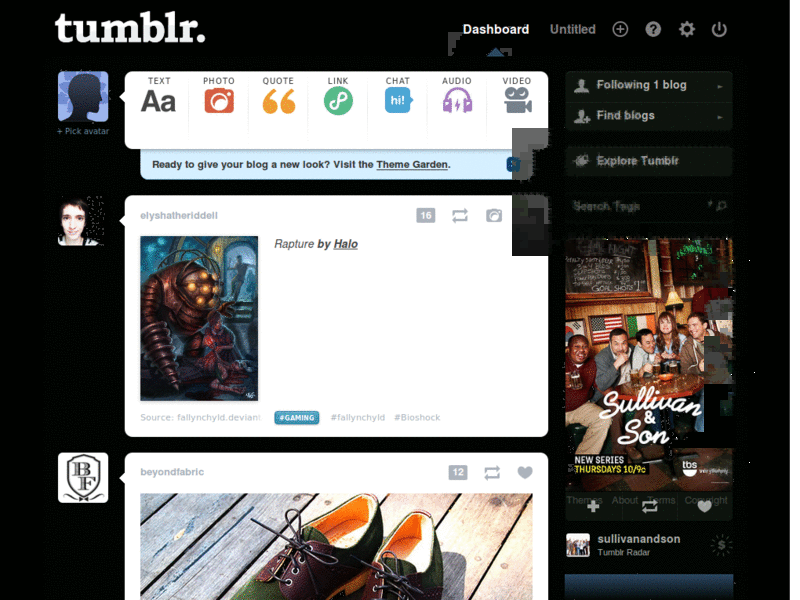 Jaebum Tumblr Dashboard Theme