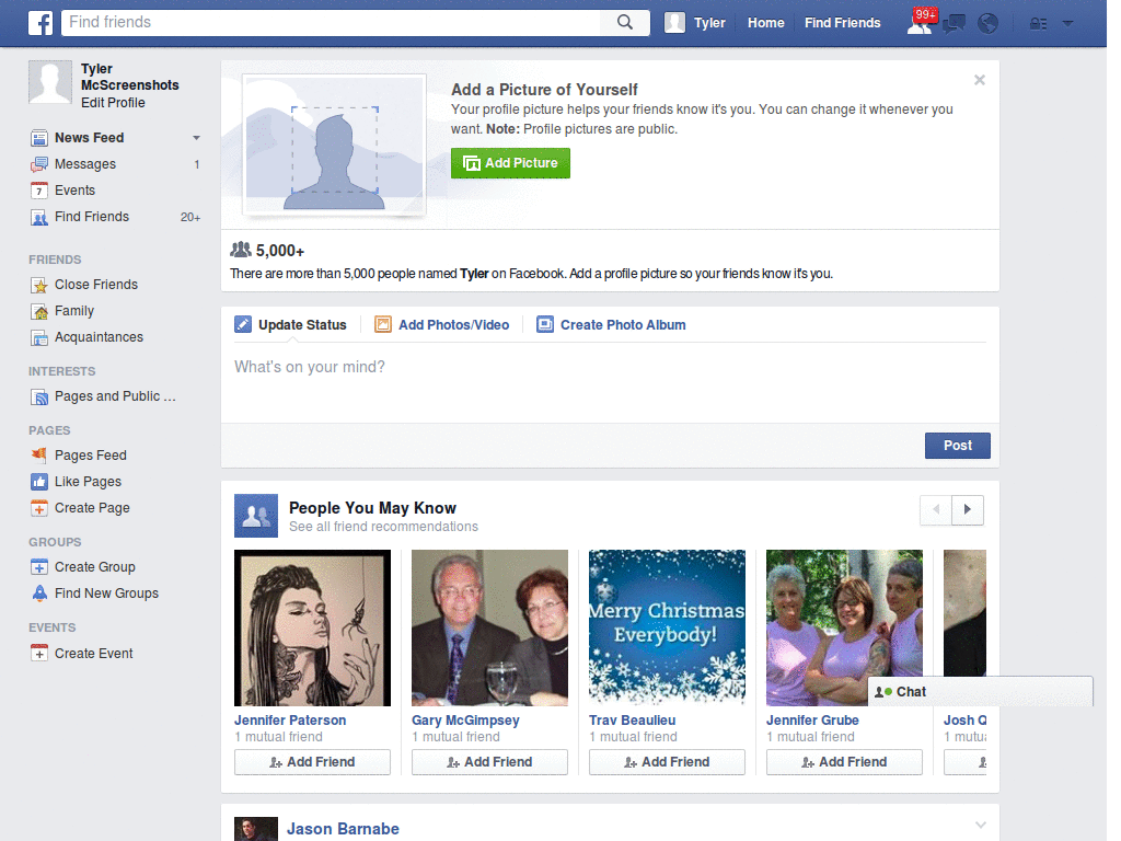 facebook.com simplifier
