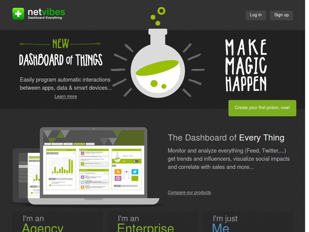 Netvibes Clean (Plus Larger Font)