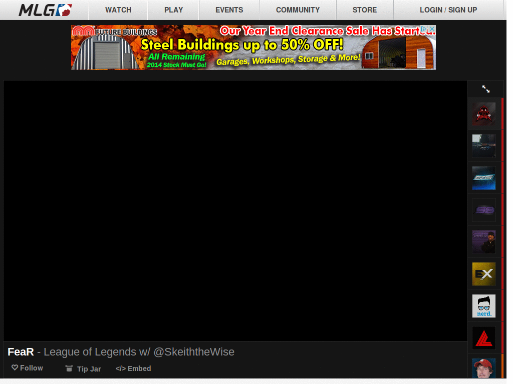 @MLG:  quickpatch.  show video player controls.
