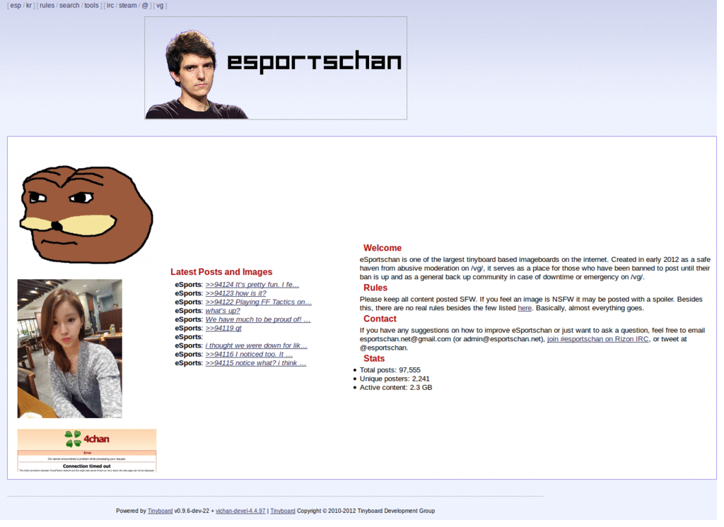eSportschan.net Quick Reply`