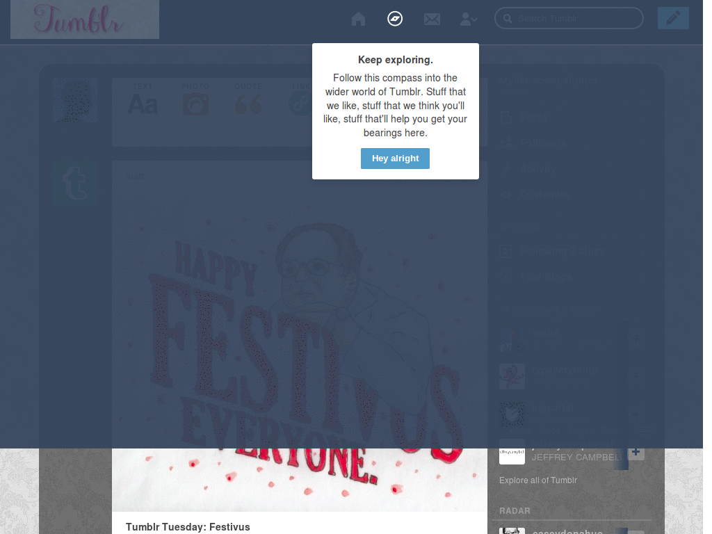 Tumblr Dashboard theme- delicated in cutem