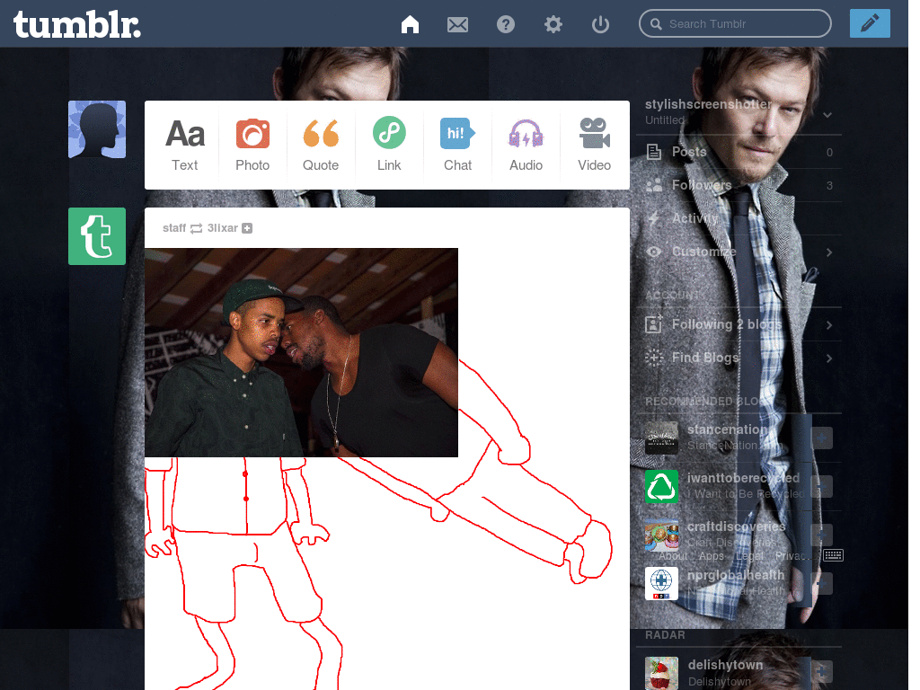 Norman Reedus - Tumblr - Dash