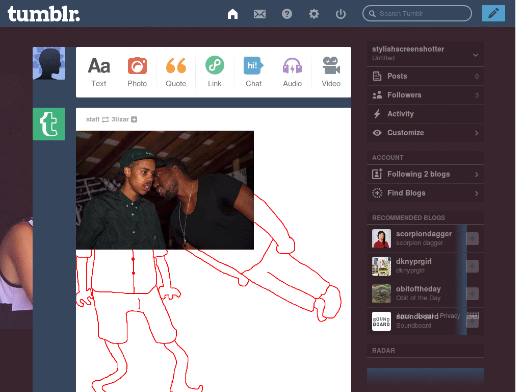 Justin Bieber tumblr dash theme