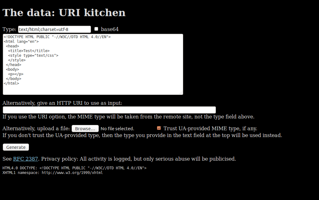 DarkData:URI kitchen