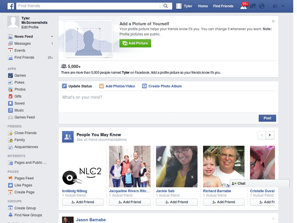Facebook Clear Alpha BlueBar v0.2
