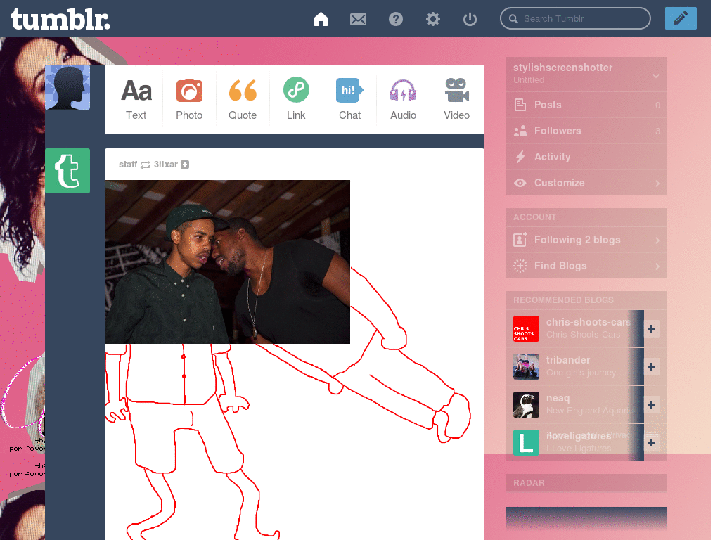 THEME DA MEL FRONCKOWIAK PRA TUMBLR DASH