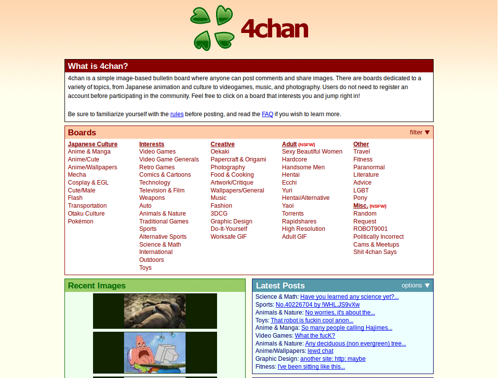 4chan.org invisible sage and mail