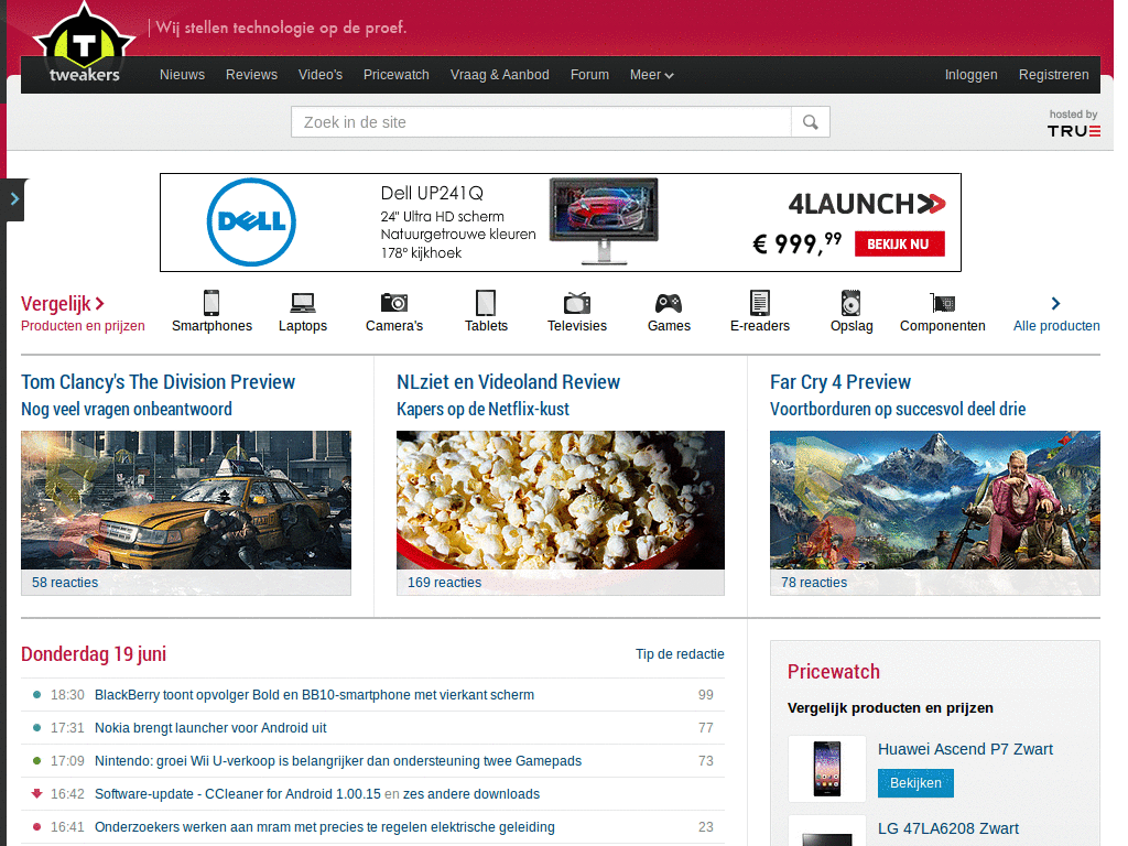 Decrapify Tweakers.net