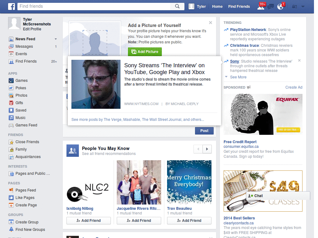 Booster's Facebook Simpsons Edition v1.0