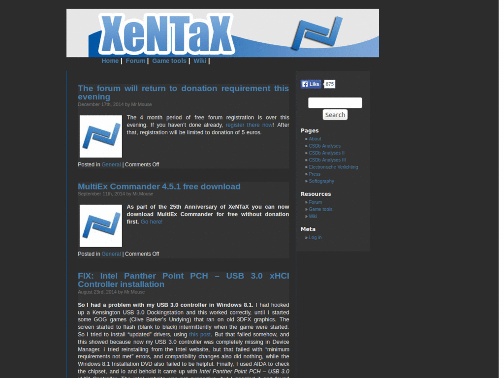 Xentax Dark
