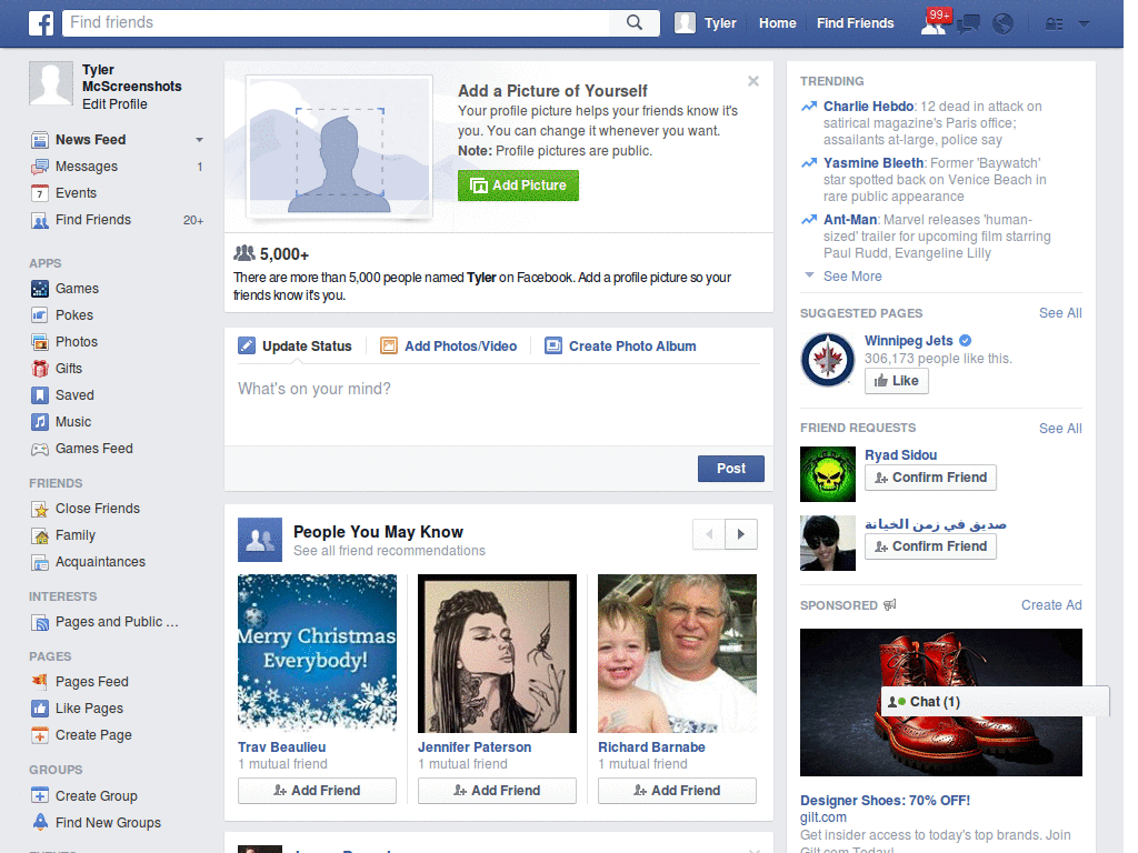 Fetchbook Facebook Theme