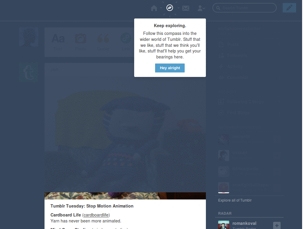 Storms Tumblr Logo