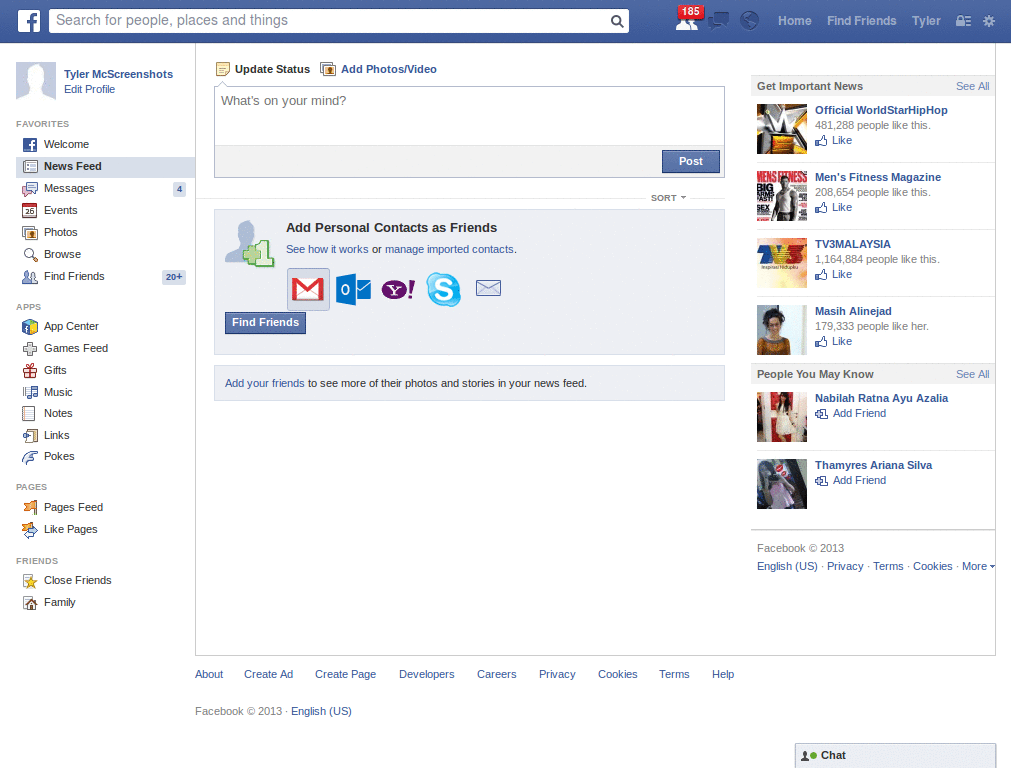 Booster's Facebook Twisted Orange Peace v1.0