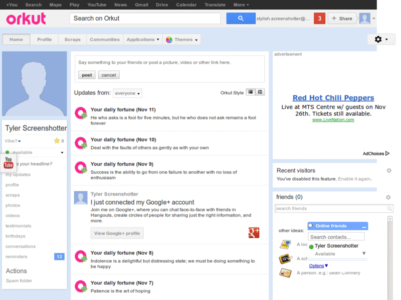 ORKUT INDIA