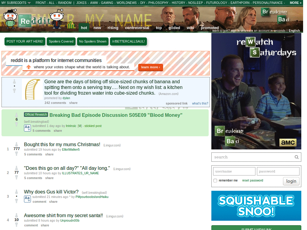 r/BreakingBad without Spoiler Tags