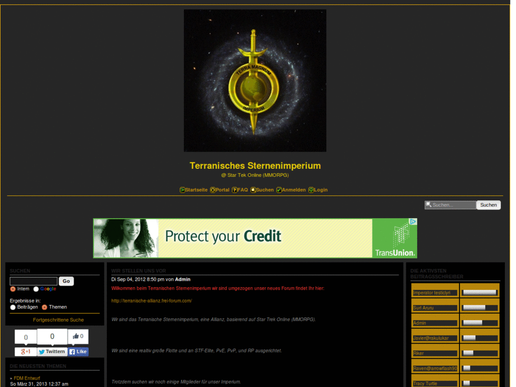 Dardgoldenrod-Grey Style für Terran-Empire