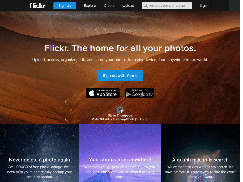 Flickr - Light Grey Background