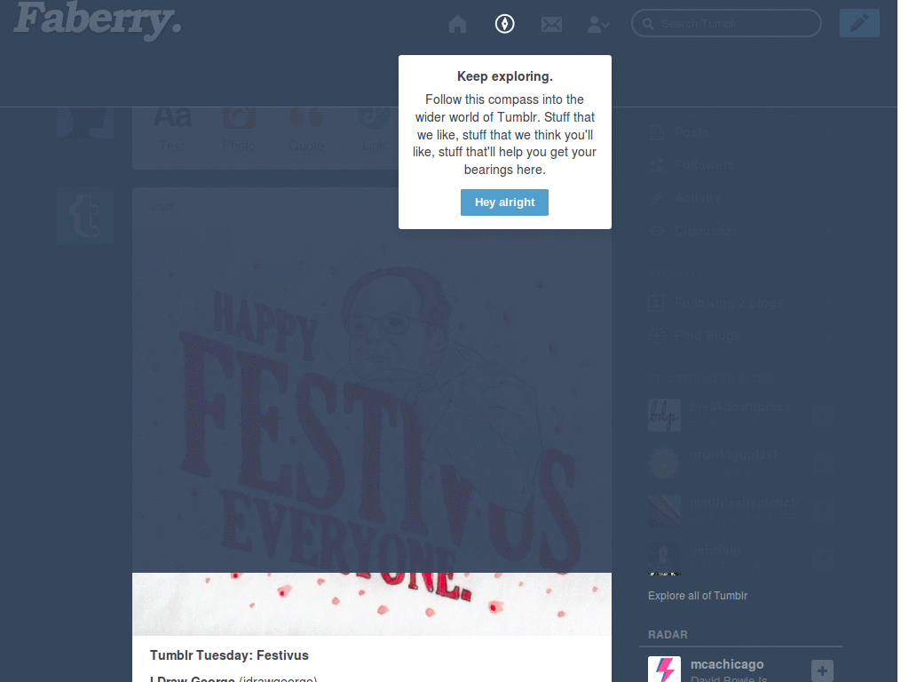 Faberry tumblr name.