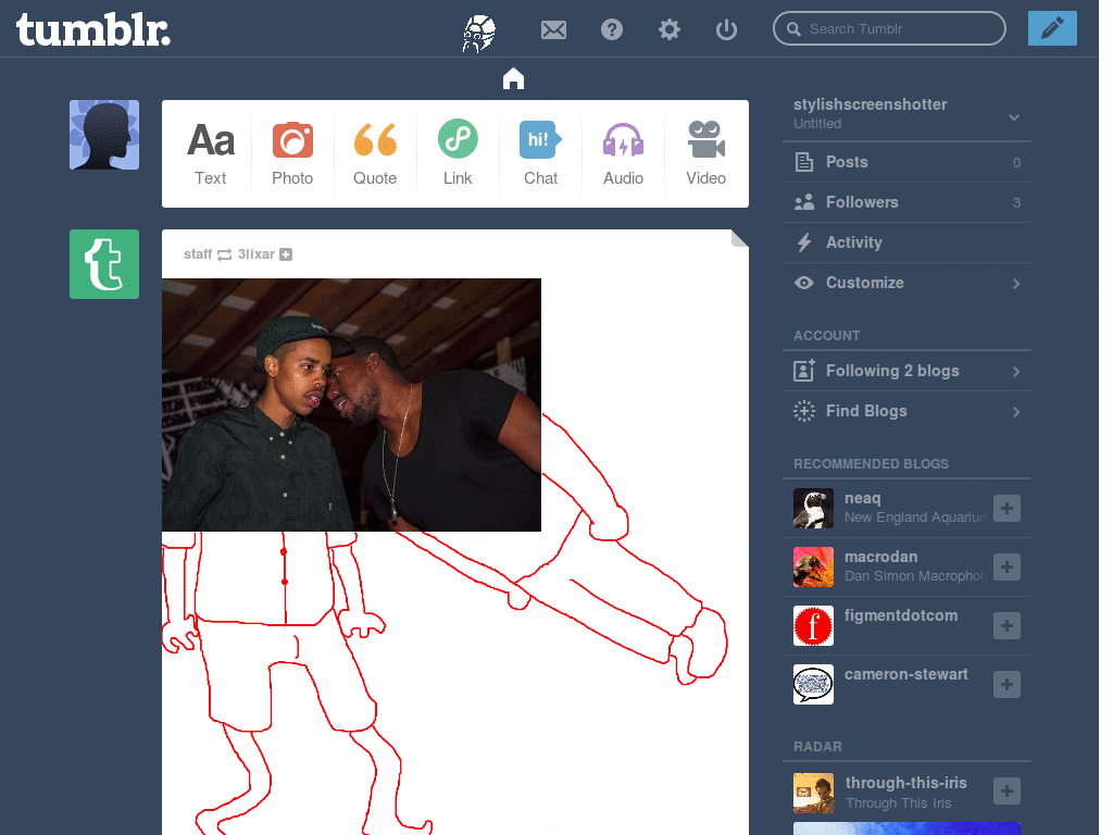 Tumblr Dash Logo - Lieutenant