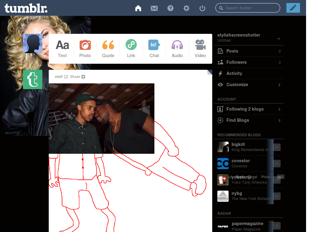 Lua Blanco theme tumblr 1