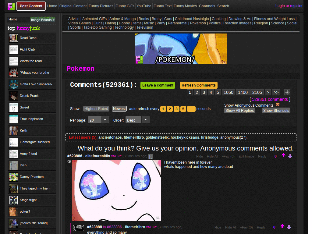 Slowking's FunnyJunk Theme (Alpha 2.0)