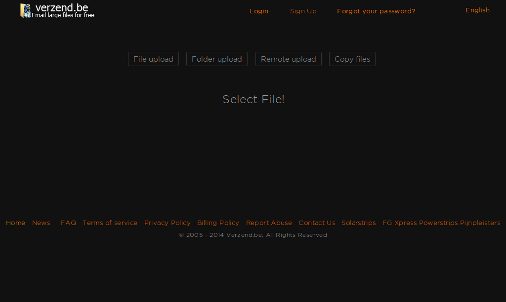 Verzend.be - Black & Orange [PocketAppZ]