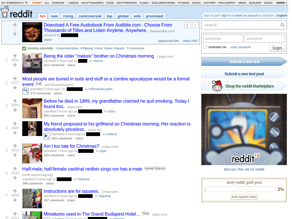 Censor usernames and emails on reddit.