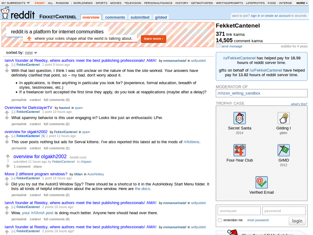 Minimalist Reddit