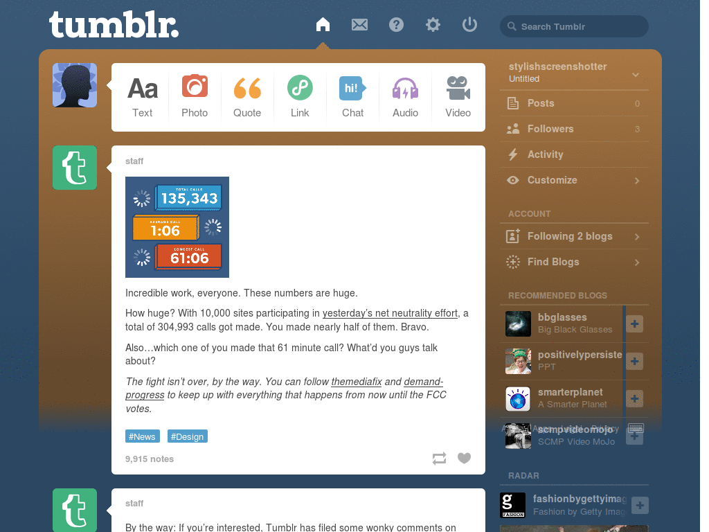 Autumn Dashboard Theme