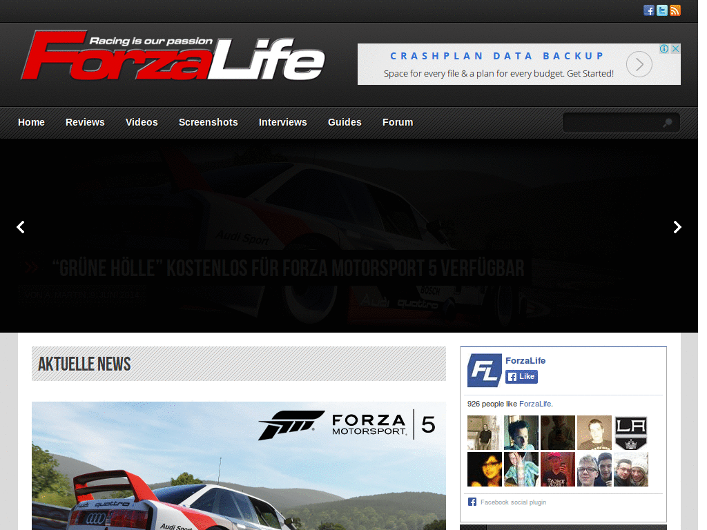 ForzaLife - Kommentare ausblenden