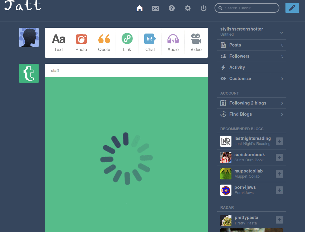 Jatt Tumblr Logo