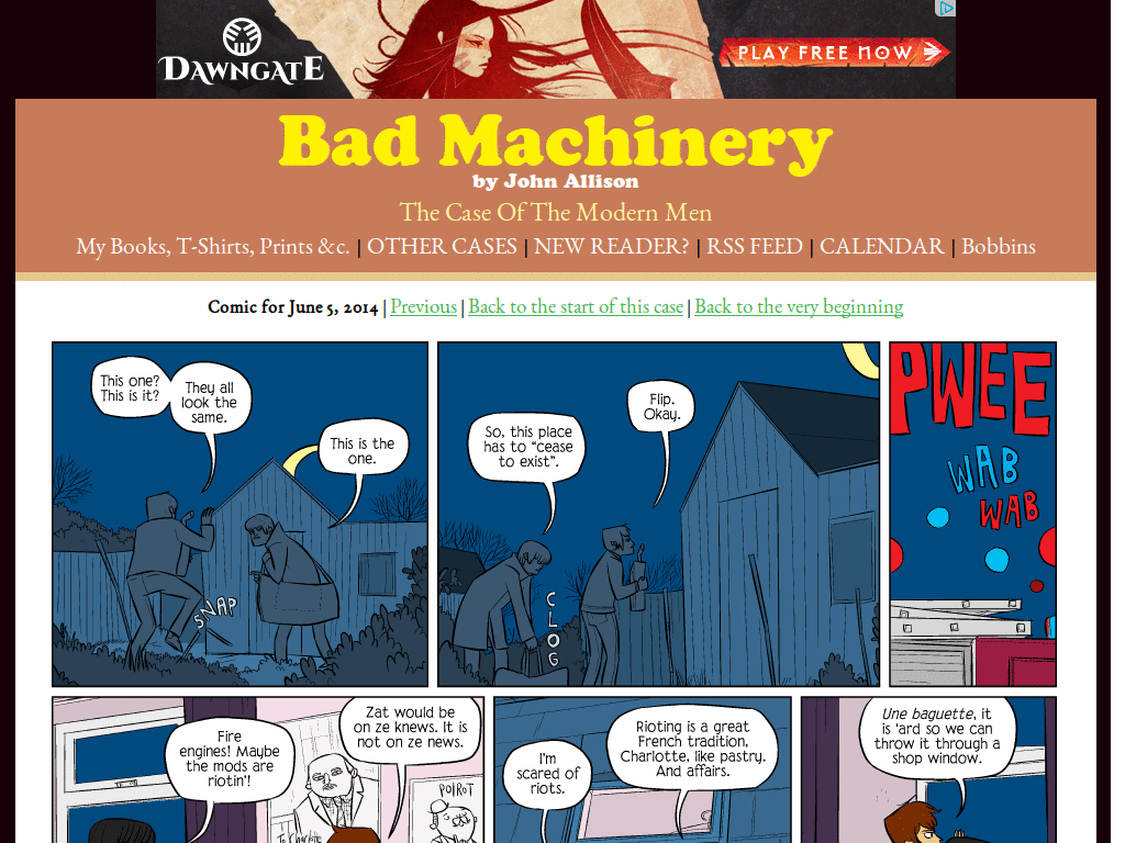 ScaryGoRound - Just the comic