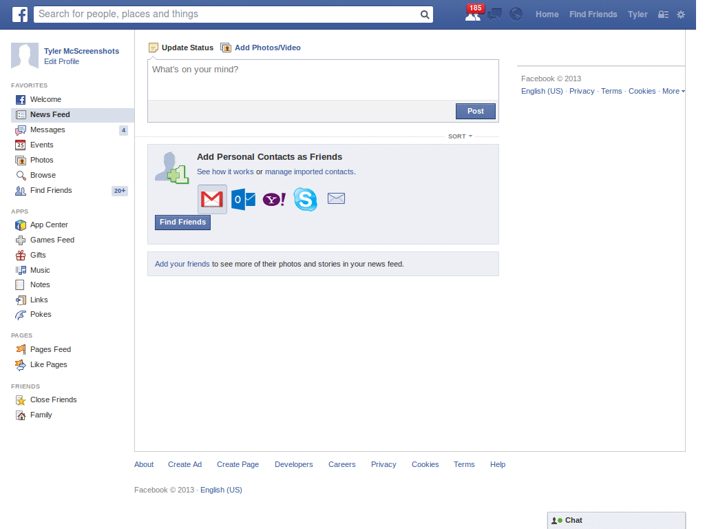 Booster's Facebook Blue Motion v1.0